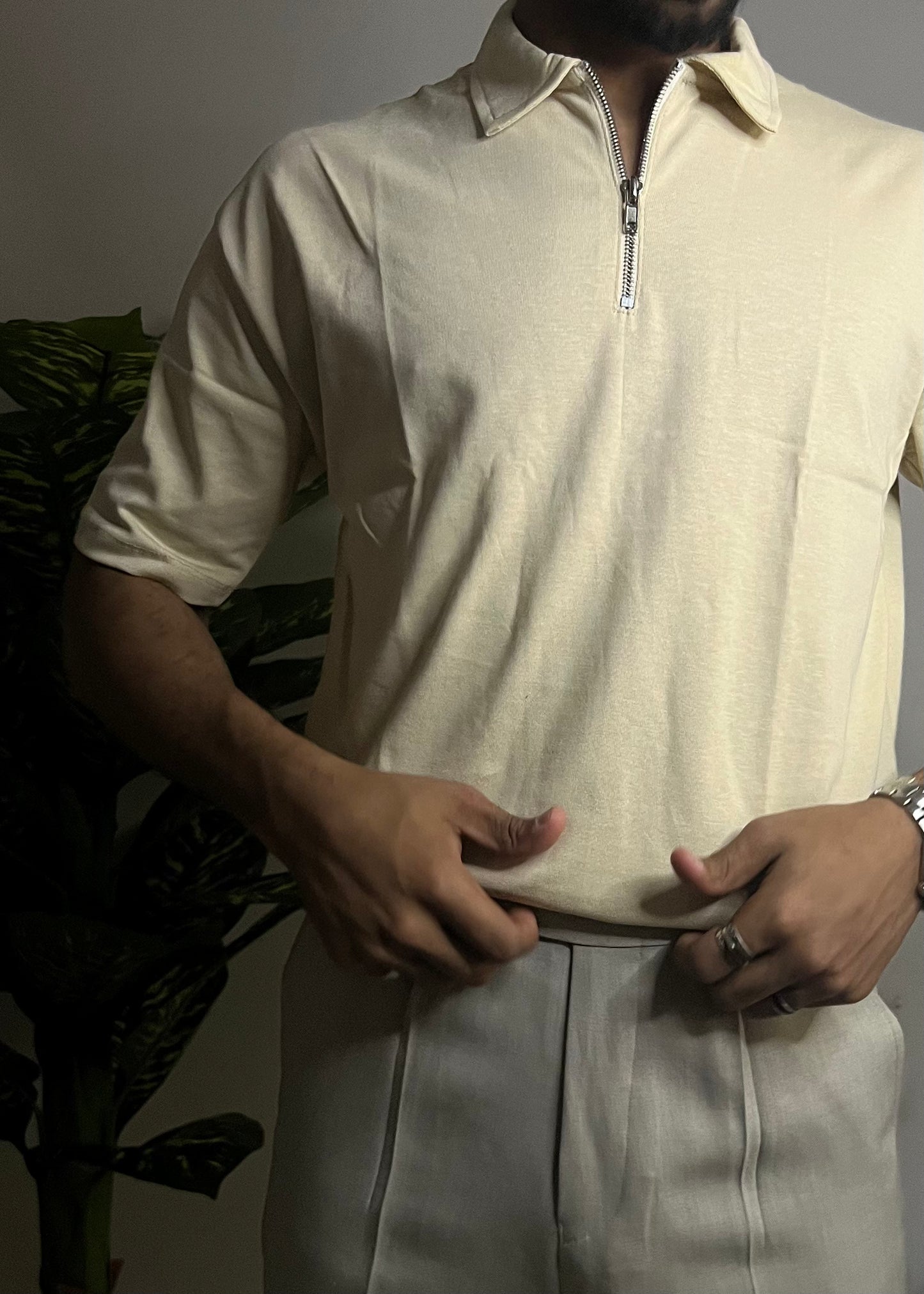 MMA Zip Polo T-Shirt